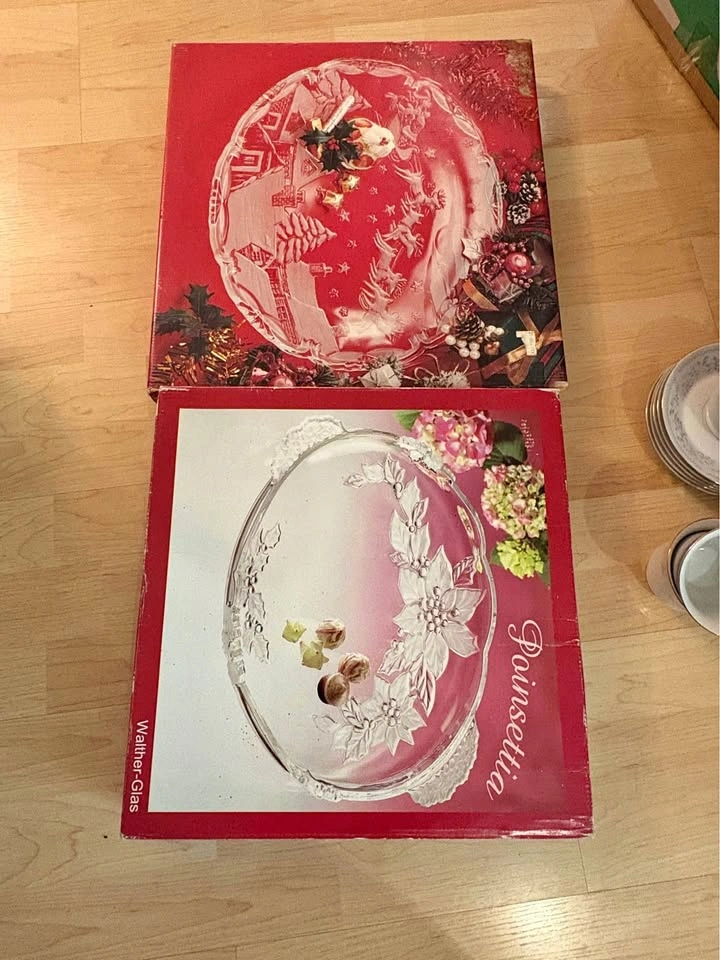 Christmas Serving Plates