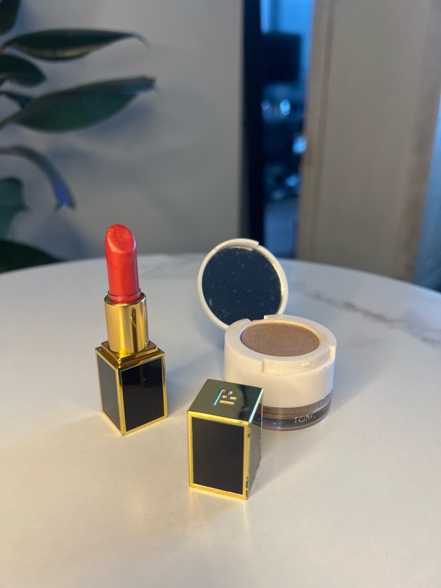 Tom Ford mini Lip Color Hiro and Eye Color Young Adonis