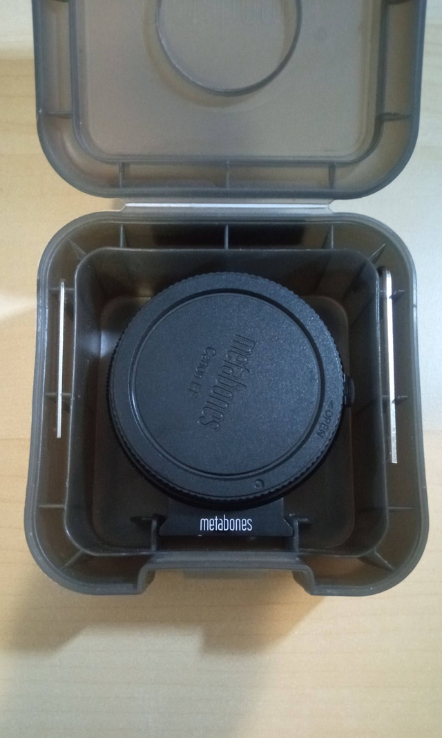 Metabones Canon EF to Sony E adapter
