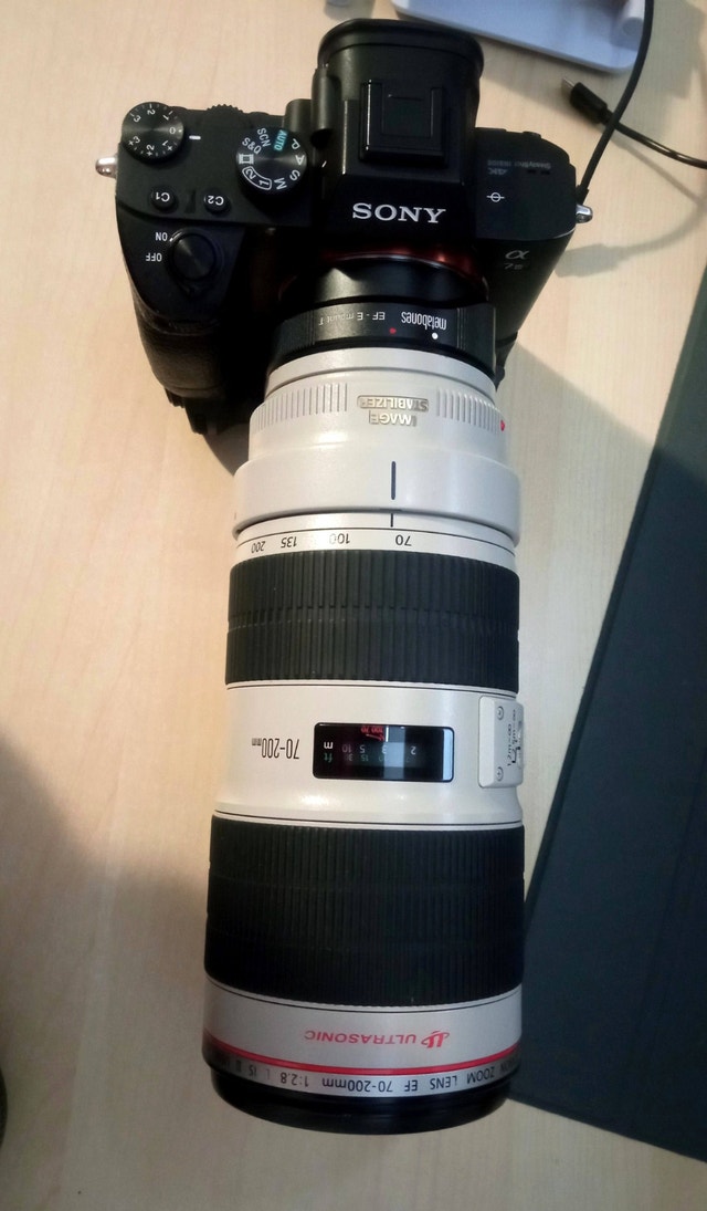 Metabones Canon EF to Sony E adapter - photo 4