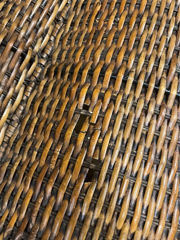 Woven Wicker Storage Trunk - photo 3