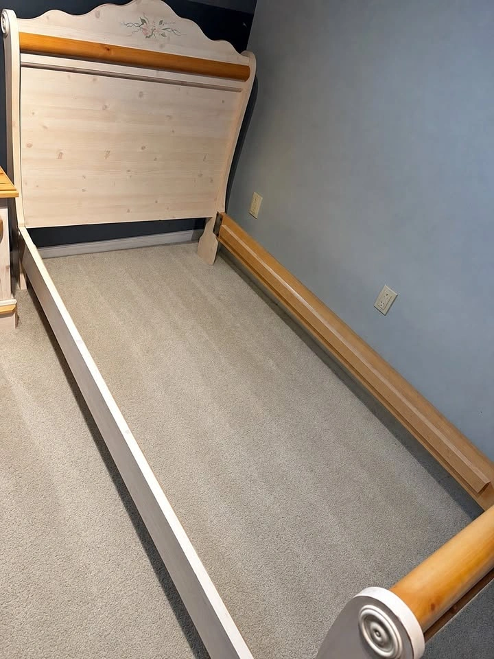 Twin Sleigh Bed Frame
