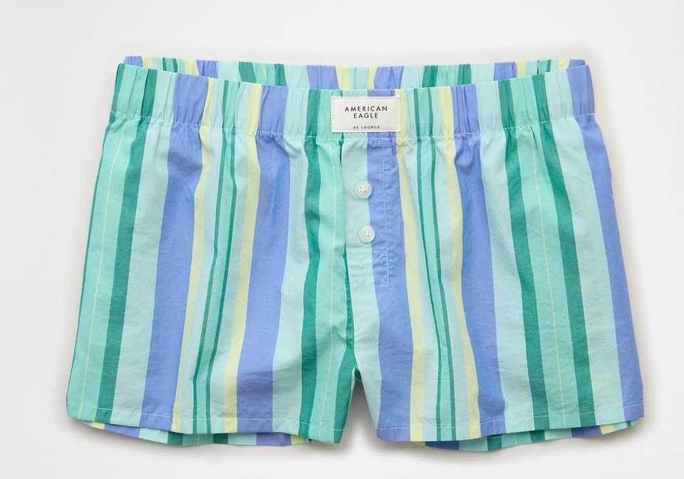 Boxer Shorts (American Eagle AE Lounge Striped Shorts) - photo 2