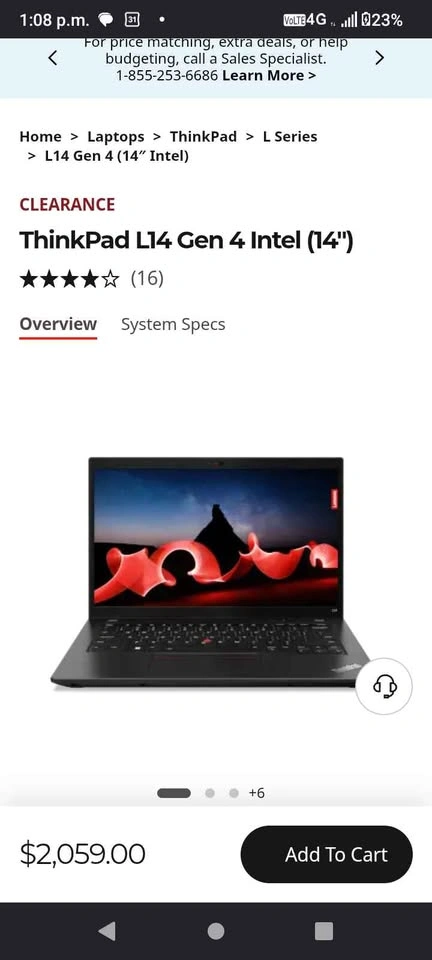Like-New Lenovo ThinkPad L14 Gen 4 | Touchscreen | Warranty - photo 2