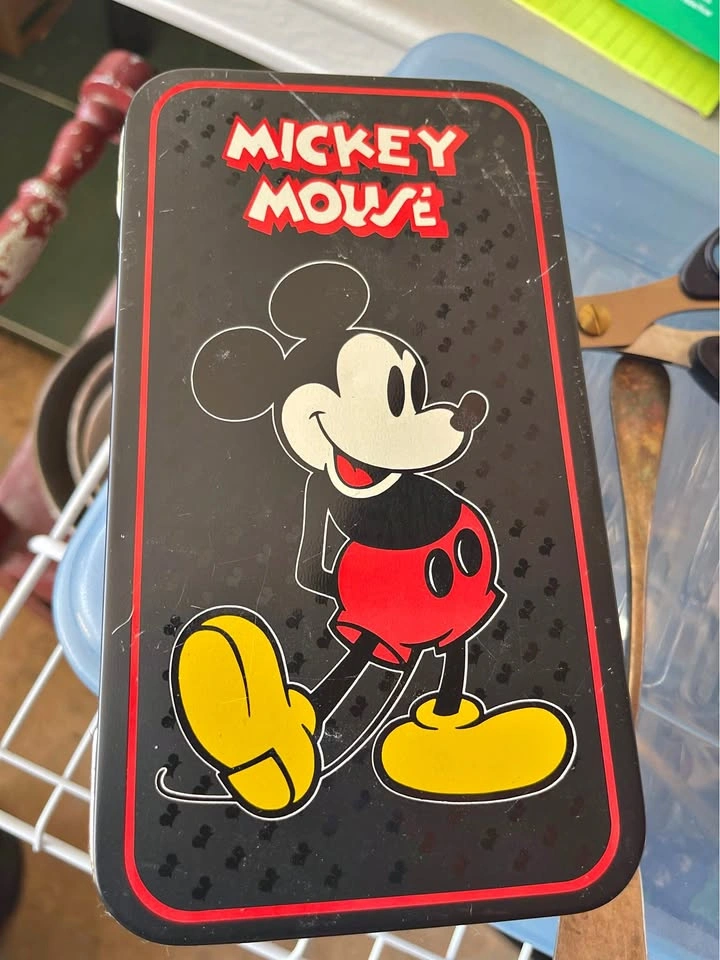 Mickey Mouse tins