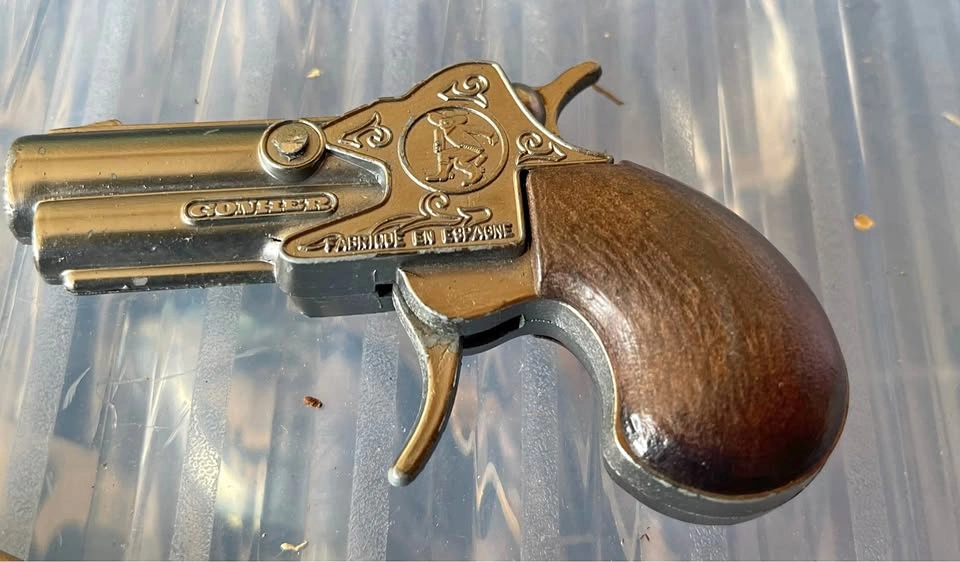 Vintage toy pop gun