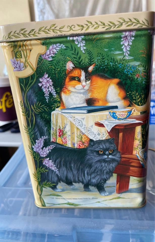 Meow Mix Tin - Decorative for Cat Lovers - photo 2