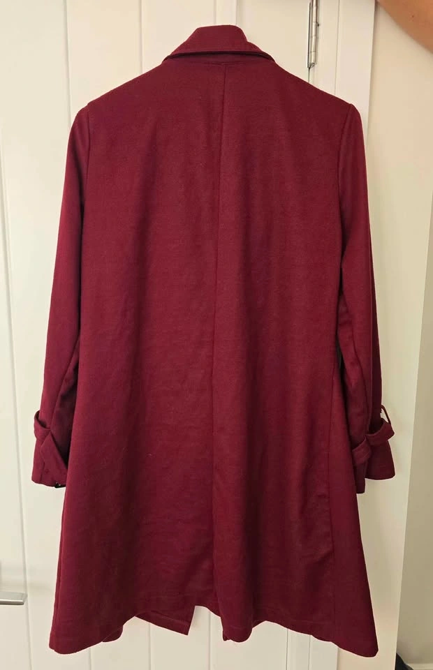 Mid-length trench coat/jacket - photo 3