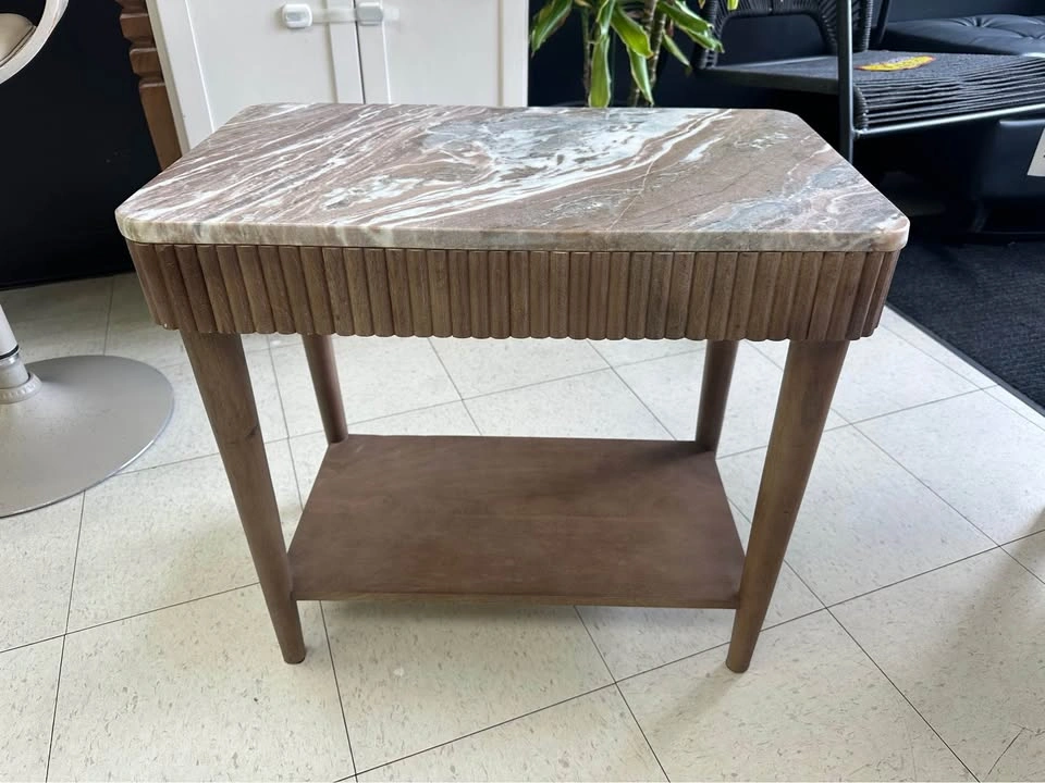 Marble Top Side Table - photo 5
