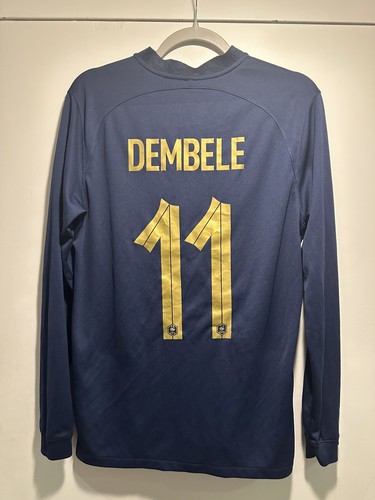 Dembele #11 France 2022 World Cup Home M l/s
