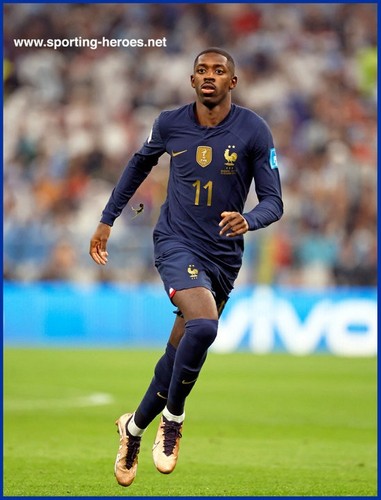 Dembele #11 France 2022 World Cup Home M l/s - photo 4