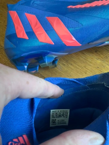 Adidas Predator Edge+ FG Men's 11.5 Laceless - photo 5