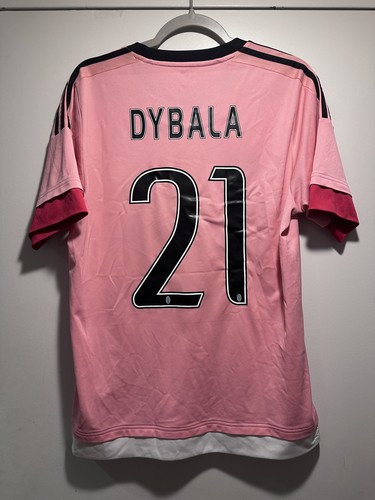 Genuine Dybala #21 Juventus 2015/16 Away Medium w/ Patches