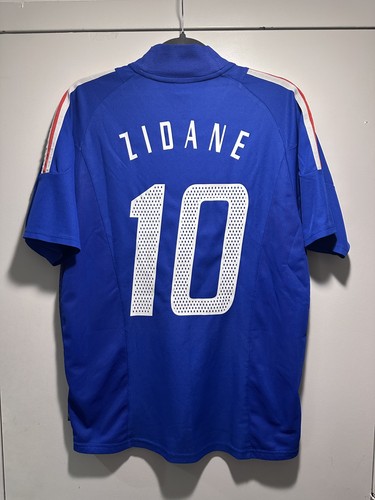 Zidane #10 France World Cup 2002 Home L