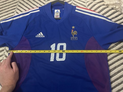 Zidane #10 France World Cup 2002 Home L - photo 4