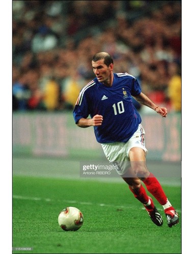 Zidane #10 France World Cup 2002 Home L - photo 5