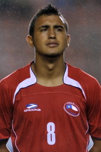 Vidal #8 Chile 2007 2008 2009 Home M - photo 4