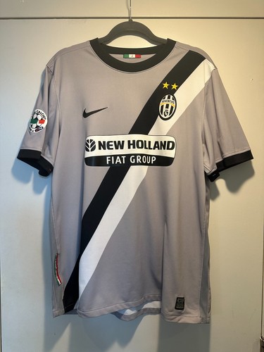 Trezeguet #17 Juventus 2009/10 Away Large w/ Patches - photo 2