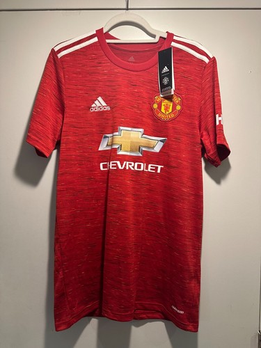 BNWT Manchester United 2020/21 Home Bruno Fernandes #18 Medium - photo 2