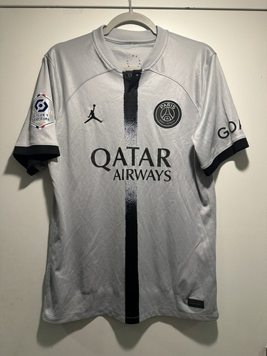 Mbappe #7 PSG 2022/23 Away M w/ Patches - photo 2