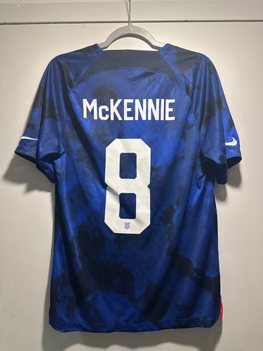 McKennie #8 USMNT 2022 World Cup Away M