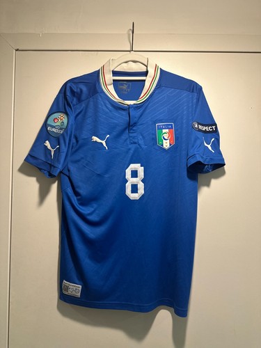 Genuine Italy 2012/13 Puma Home Marchisio #8 Jersey (Medium)