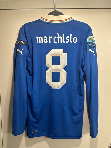 Italy Euro 2012/13 Marchisio #8 Player Version l/s w/ Patches