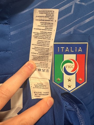 Italy Euro 2012/13 Marchisio #8 Player Version l/s w/ Patches - photo 3