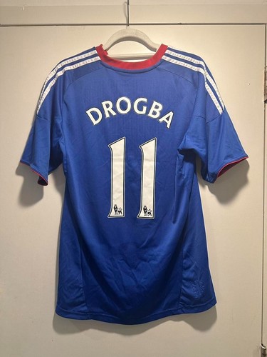 Drogba #11 Chelsea 2010/11 Medium Home Kit
