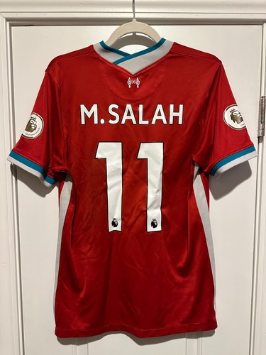M. Salah #11 Liverpool 2020/21 Home Medium w/ Patches