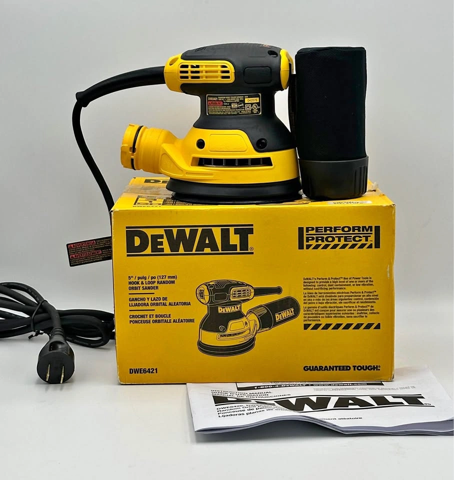 DEWALT Random Orbit Sander, 5-Inch (DWE6421)