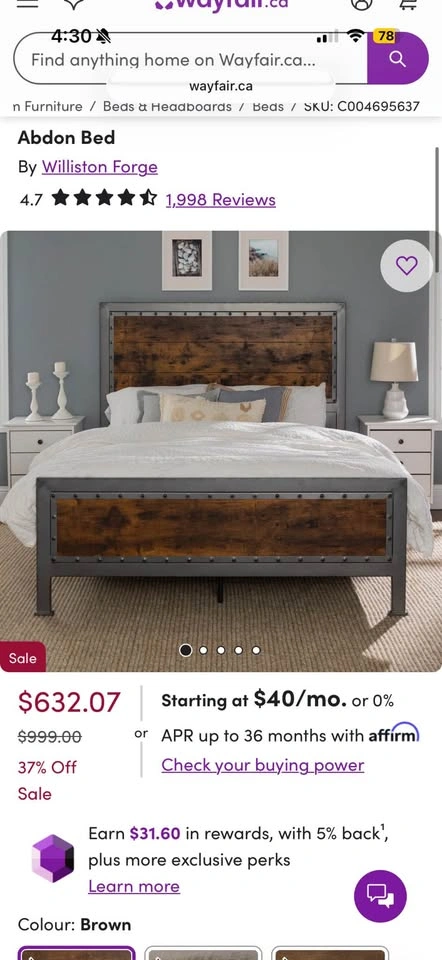 Bed / Frame - photo 2