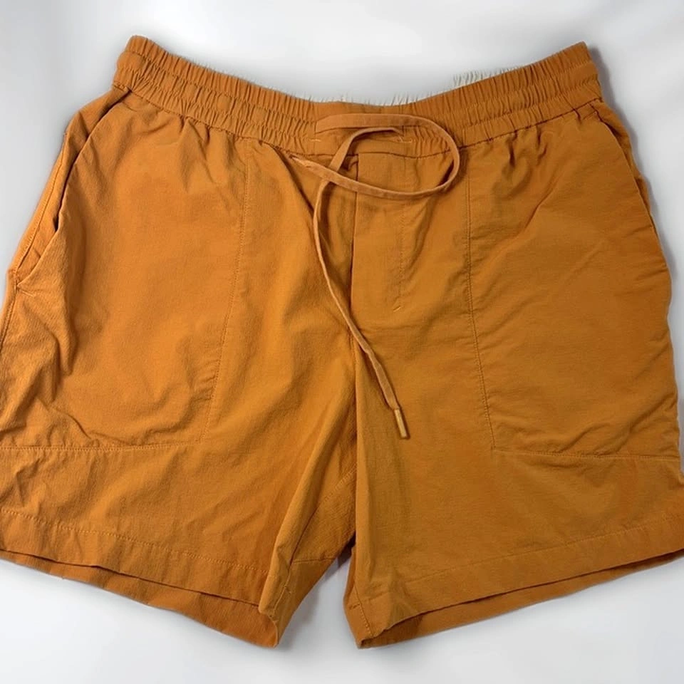 Lululemon Bowline Short 6" Stretch Ripstop Men's Large - Orange