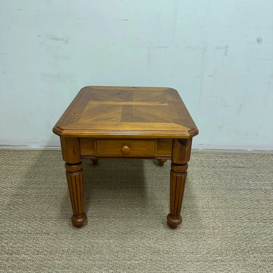 Wood Side Table - photo 2
