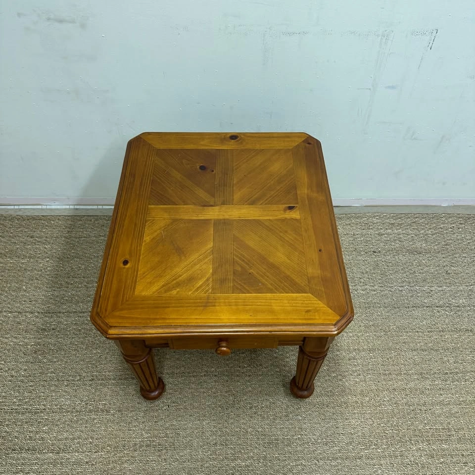 Wood Side Table - photo 3
