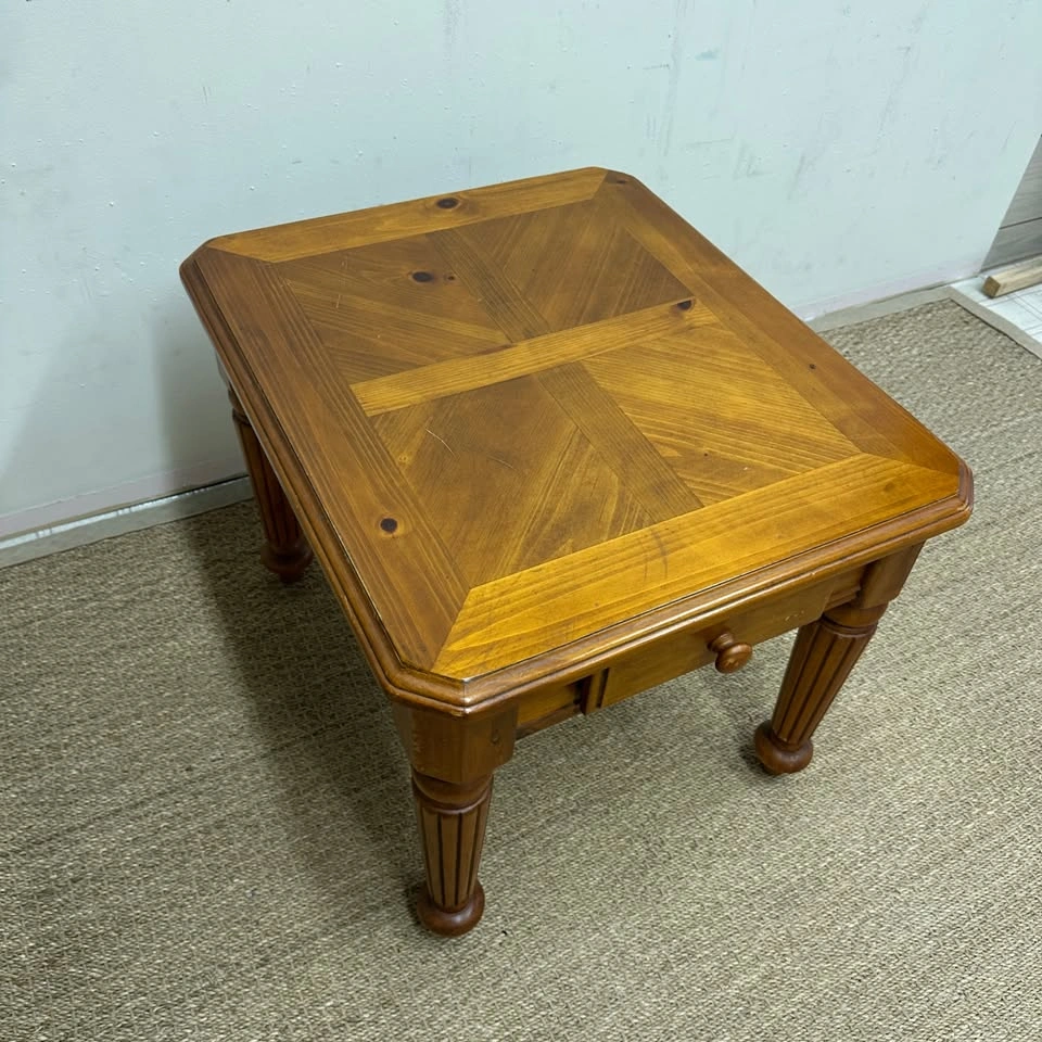 Wood Side Table - photo 5