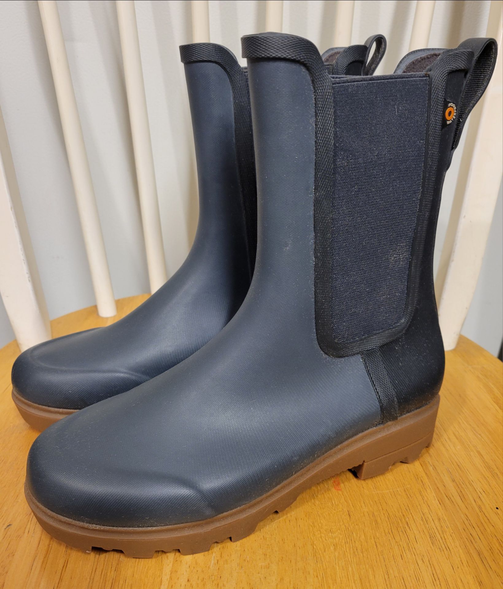 BOGS Holly Chels Women's Waterproof Rain Boots Gray Size 7 / NEW - photo 2