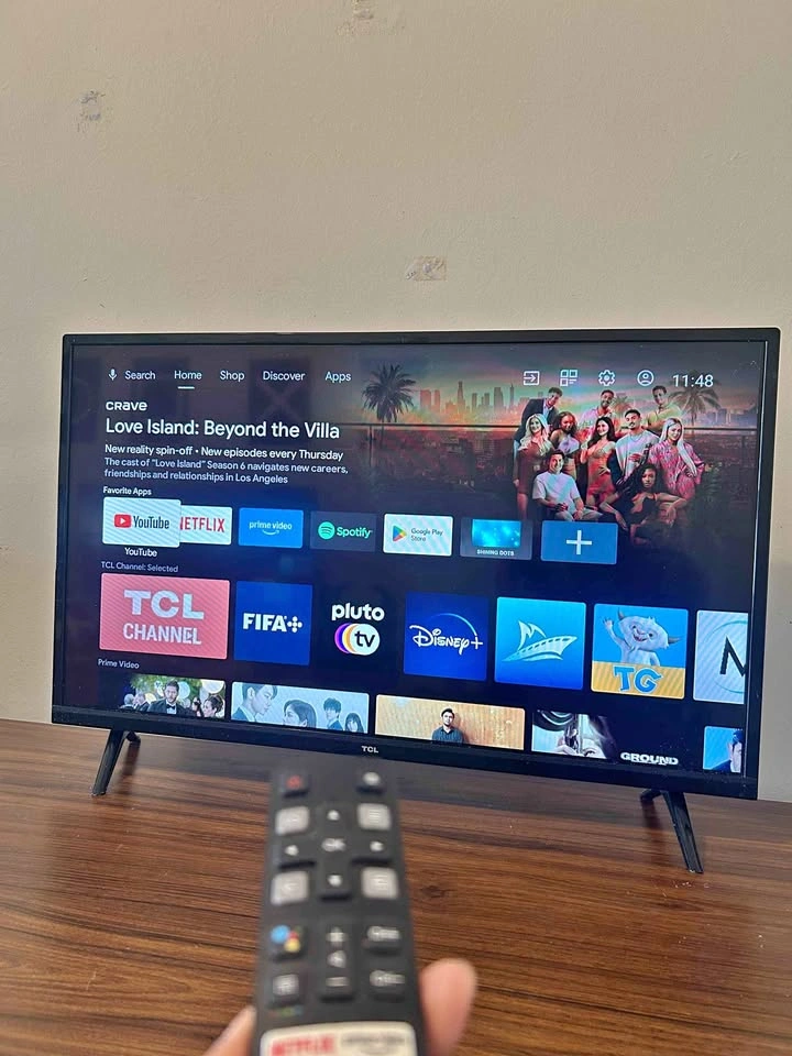 TCL 32-inch HD LED Smart Android TV (Comes with Remote & Box)
