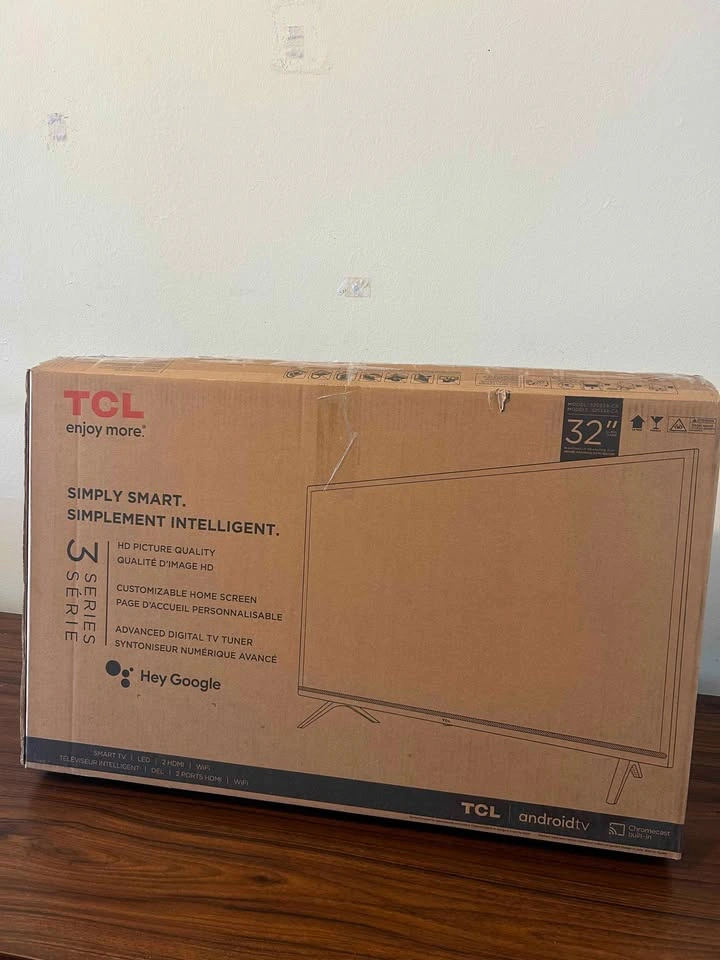 TCL 32-inch HD LED Smart Android TV (Comes with Remote & Box) - photo 3