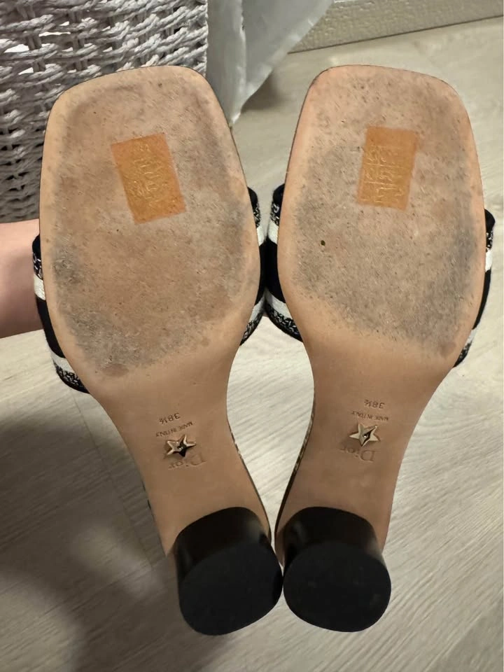 Dior Dway Heeled Slides size 38.5 - photo 5