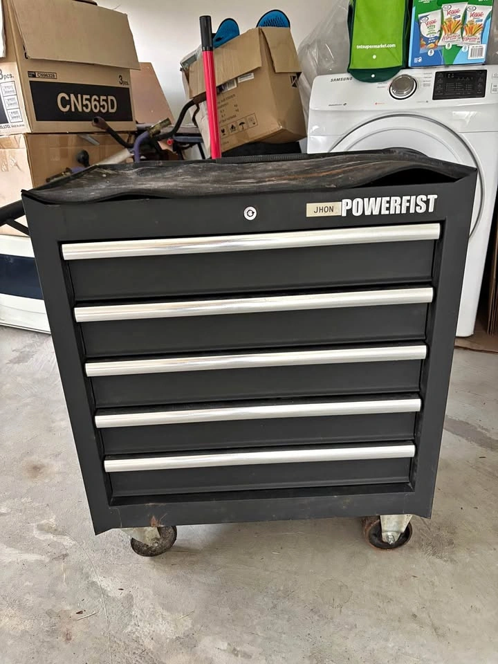 Powerfist 6-Drawer Tool Cabinet + Large Tool Collection