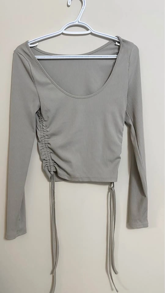 Ruched Long Sleeve Top - photo 3