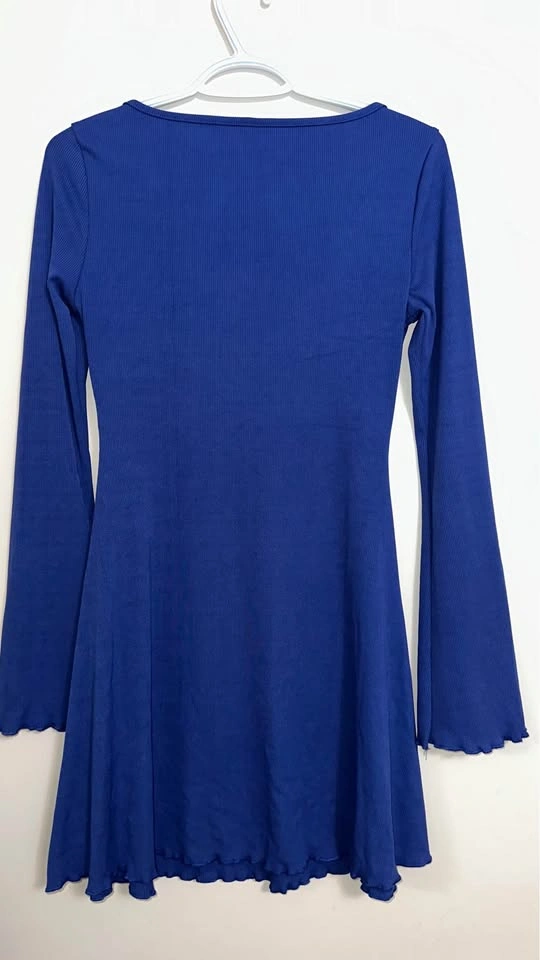 Ribbed Long Sleeve Dress - photo 4