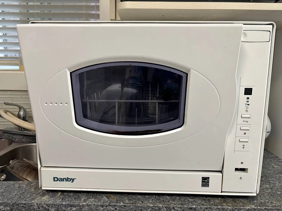 White Built-In Dishwasher – Works, Sold As-Is