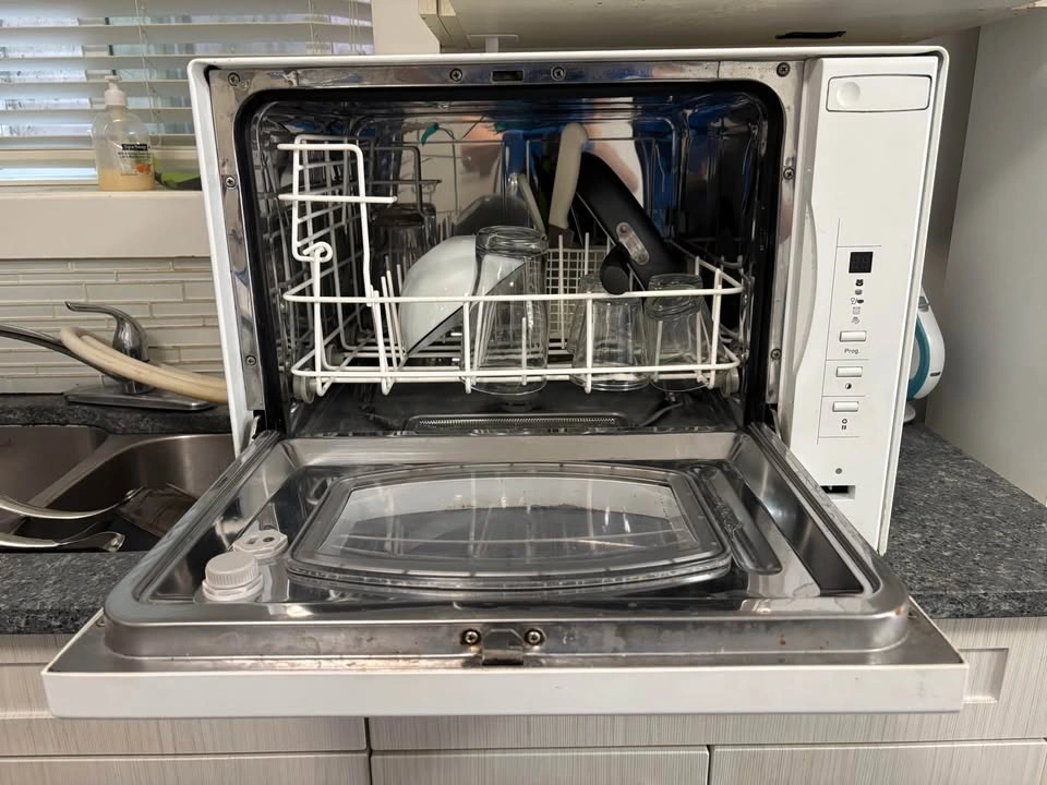 White Built-In Dishwasher – Works, Sold As-Is - photo 2