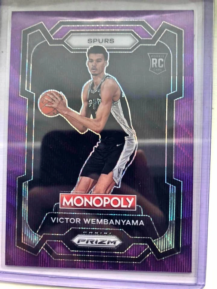 Victor Wembanyama Purple Monopoly RC