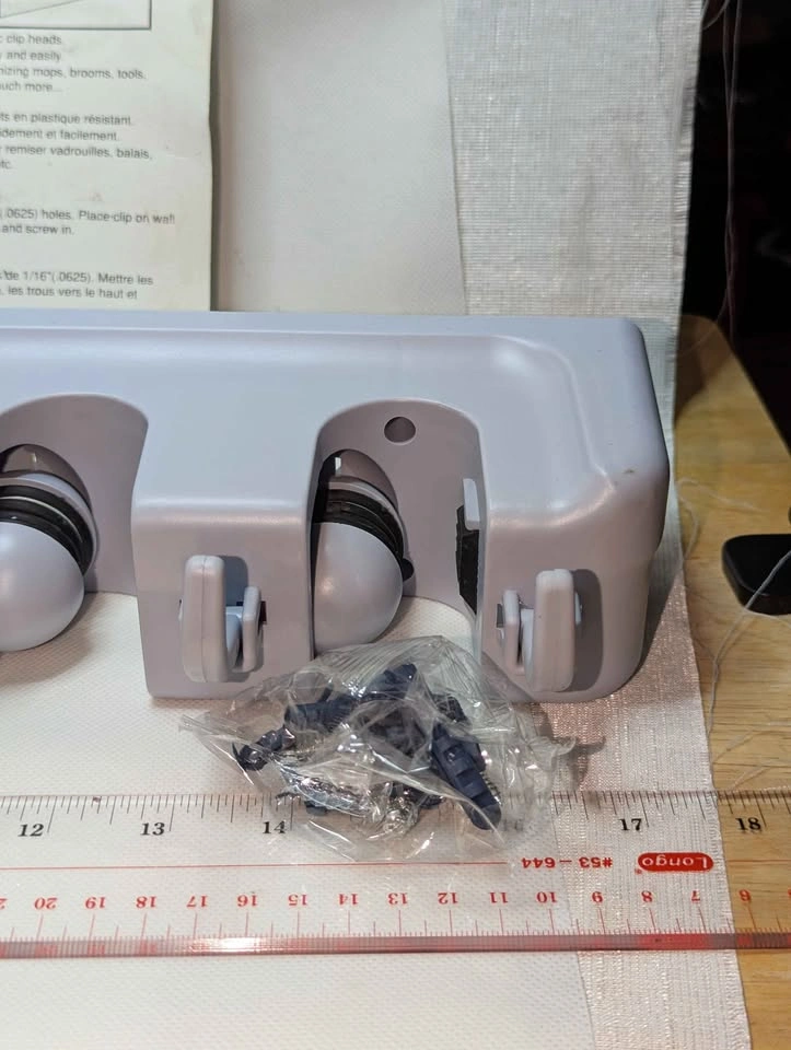Spoga Organizer Rack and Crawford Broom Clips - photo 4