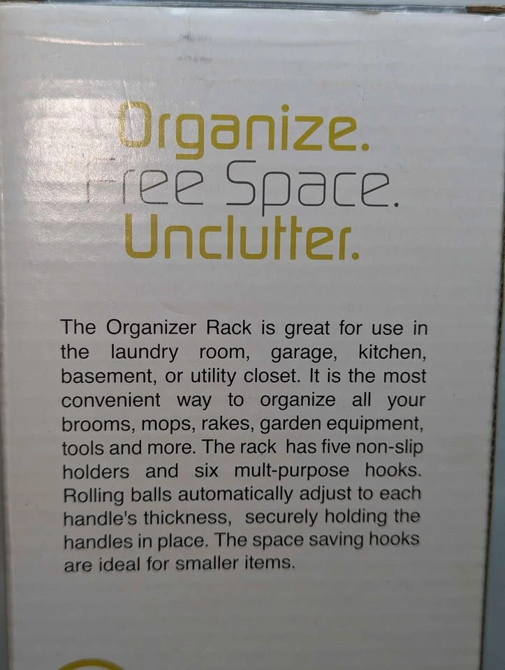 Spoga Organizer Rack and Crawford Broom Clips - photo 5