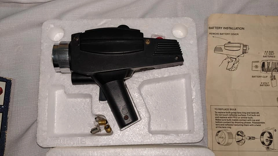 Star Trek Super Phaser II Target game with box 1976 - photo 5