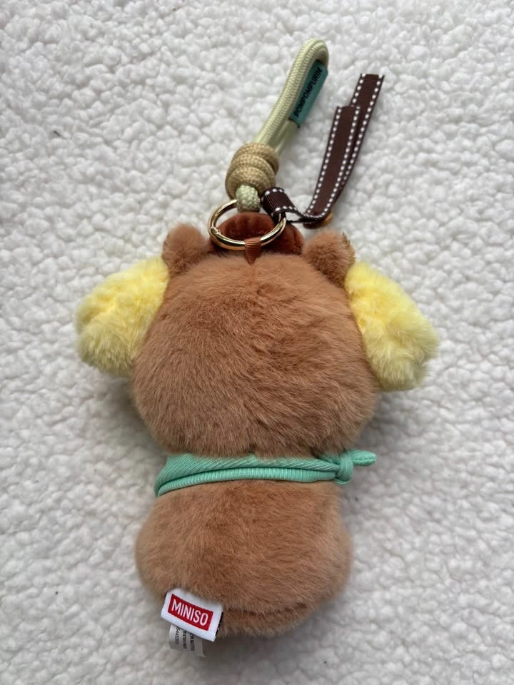 Miniso Blindbox Sanrio Pompompurin Chill Capybara plush pendant - photo 2